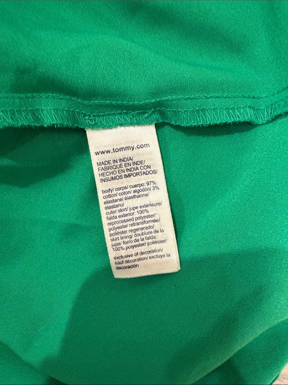 Tommy Hilfiger Women's Sateen Shirt
Dress Size XXS-XS - Picture 8 of 10